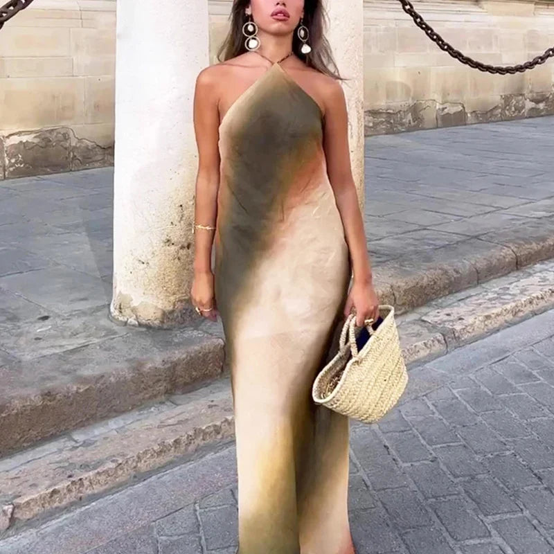 Genevieve Backless Dress