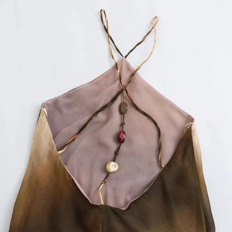 Genevieve Backless Dress