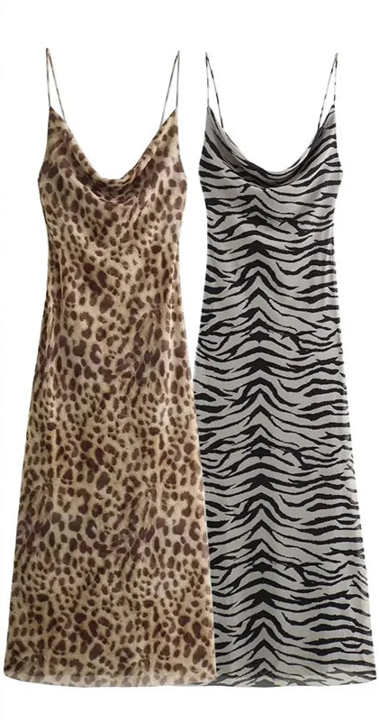 Winnie Animal Print Dress